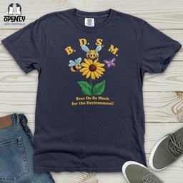 Bees Heavy Cotton Comfort Colors Tee Gift For Animal Lover