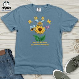 Bees Heavy Cotton Comfort Colors Tee Gift For Animal Lover
