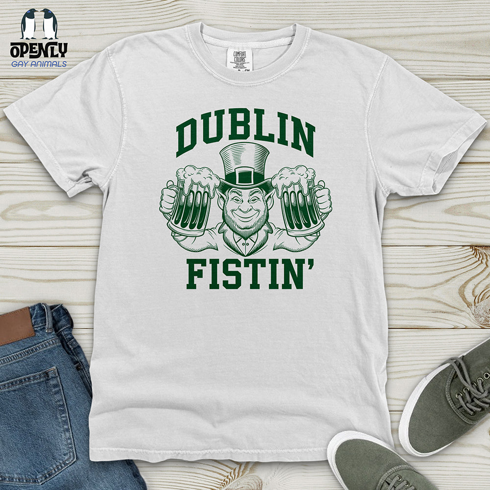 Dublin Fistin Heavy Cotton Comfort Colors Tee Gift For Animal Lover