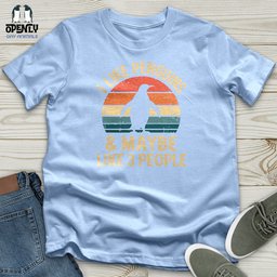 I Like Penguins And Maybe 3 People Softstyle Tee Gift For Animal Lover