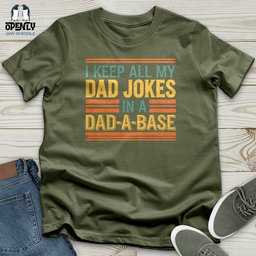 I Keep All My Dad Jokes Softstyle Tee Gift For Dad