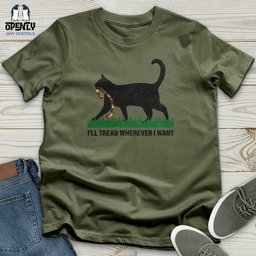 Ill Tread Wherever I Want Softstyle Tee Gift For Animal Lover