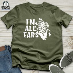 Im All Ears Softstyle Tee Gift For Animal Lover