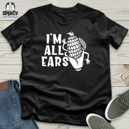 Im All Ears Softstyle Tee Gift For Animal Lover
