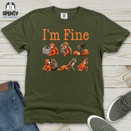 Im Fine 02 Heavy Cotton Comfort Colors Tee Gift For Animal Lover