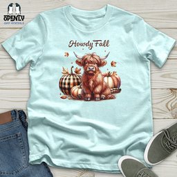 Howdy Fall Unisex T Shirt Gift For Animal Lover