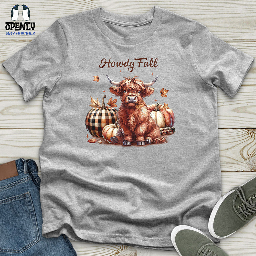 Howdy Fall Unisex T Shirt Gift For Animal Lover