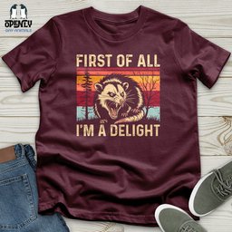 Im A Delight Unisex T Shirt Gift For Animal Lover