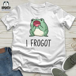 I Frogot Unisex T Shirt Gift For Animal Lover