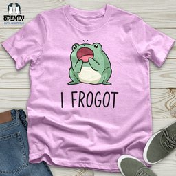 I Frogot Unisex T Shirt Gift For Animal Lover