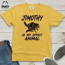 Jimothy Wild Spirit Heavy Cotton Comfort Colors Tee Gift For Animal Lover