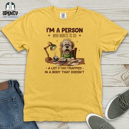 Im A Person Heavy Cotton Comfort Colors Tee Gift For Animal Lover