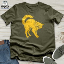 Horrible Japanese Cat Unisex T Shirt Gift For Cat Lover