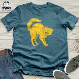 Horrible Japanese Cat Unisex T Shirt Gift For Cat Lover