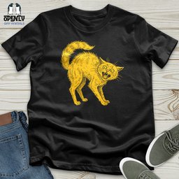 Horrible Japanese Cat Unisex T Shirt Gift For Cat Lover