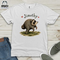 Jimothys Woodland Stroll Heavy Cotton Comfort Colors Tee Gift For Animal Lover