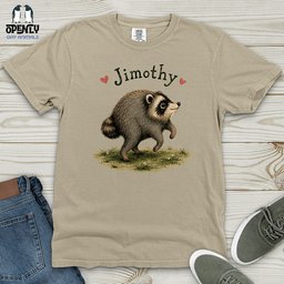 Jimothys Woodland Stroll Heavy Cotton Comfort Colors Tee Gift For Animal Lover