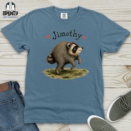 Jimothys Woodland Stroll Heavy Cotton Comfort Colors Tee Gift For Animal Lover
