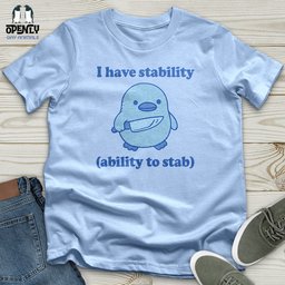 I Have Stability Softstyle Tee Gift For Animal Lover