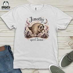 Jimothy Is My Sprit Animal Heavy Cotton Comfort Colors Tee Gift For Animal Lover