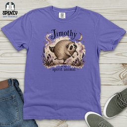 Jimothy Is My Sprit Animal Heavy Cotton Comfort Colors Tee Gift For Animal Lover