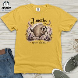 Jimothy Is My Sprit Animal Heavy Cotton Comfort Colors Tee Gift For Animal Lover