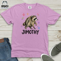 Jimothys Sparkle Strut Heavy Cotton Comfort Colors Tee Gift For Animal Lover