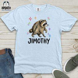 Jimothys Sparkle Strut Heavy Cotton Comfort Colors Tee Gift For Animal Lover