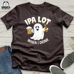 IPA Lot When I Drink Softstyle Tee Gift For Animal Lover