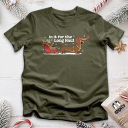 In IT For The Long Haul Unisex T Shirt Gift For Animal Lover