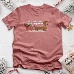 In IT For The Long Haul Unisex T Shirt Gift For Animal Lover