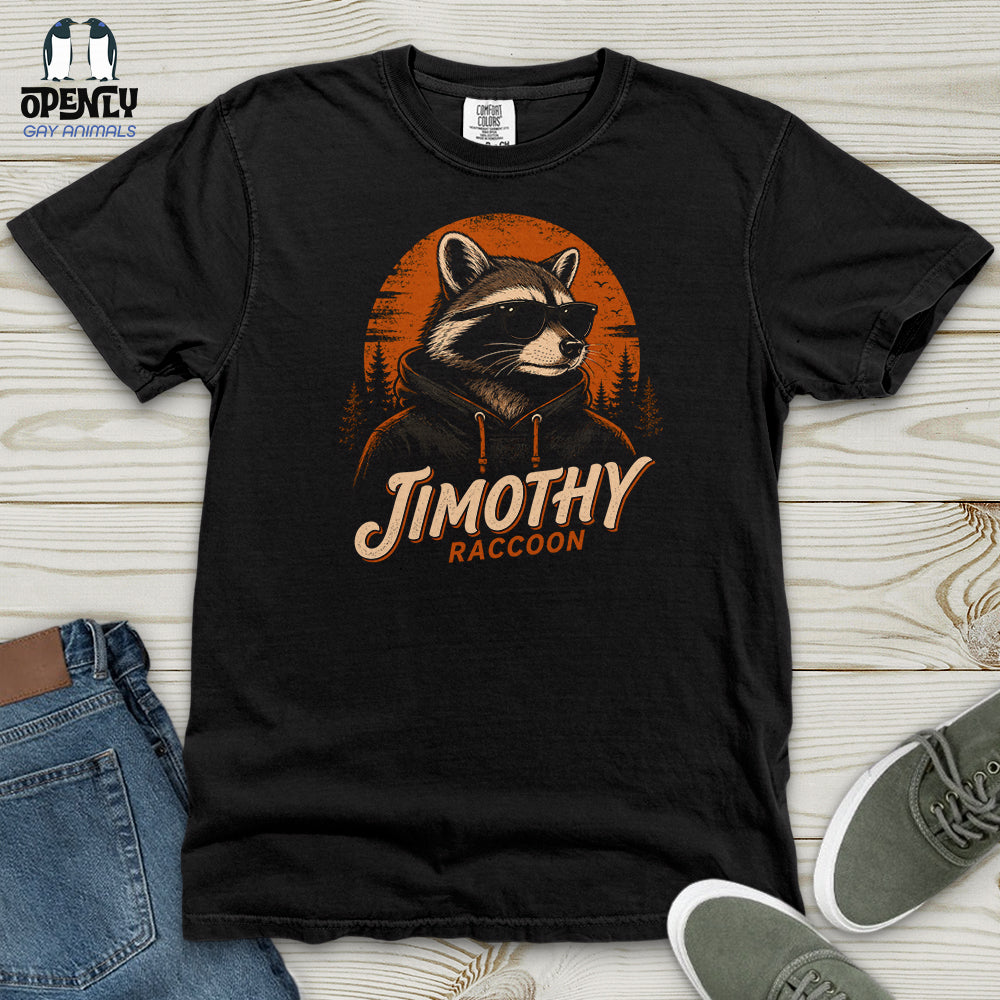 Jimothy Raccoon Heavy Cotton Comfort Colors Tee Gift For Animal Lover