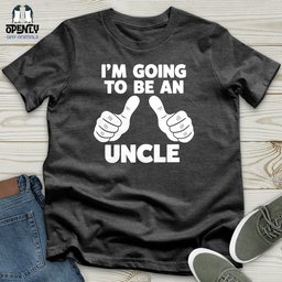 Im Going To Be An Uncle Softstyle Tee Gift For Animal Lover