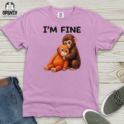 Im Fine Heavy Cotton Comfort Colors Tee Gift For Animal Lover