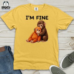Im Fine Heavy Cotton Comfort Colors Tee Gift For Animal Lover