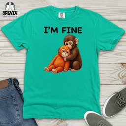 Im Fine Heavy Cotton Comfort Colors Tee Gift For Animal Lover