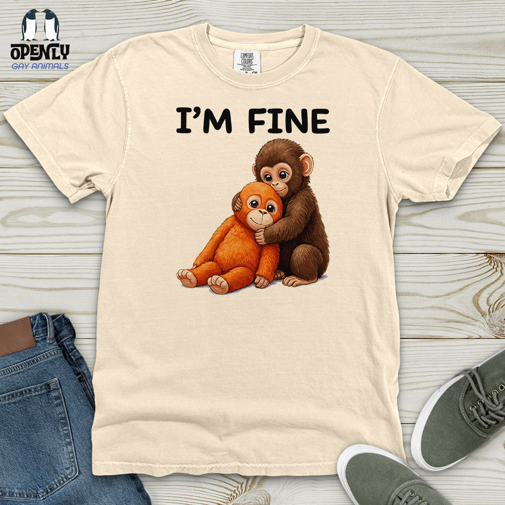 Im Fine Heavy Cotton Comfort Colors Tee Gift For Animal Lover