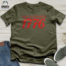 July Fourth 1776 Unisex T Shirt Gift For Animal Lover