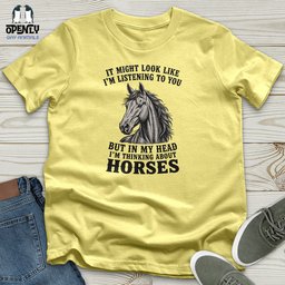 IT Might Look Like Im Listening Unisex T Shirt Gift For Animal Lover
