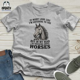 IT Might Look Like Im Listening Unisex T Shirt Gift For Animal Lover