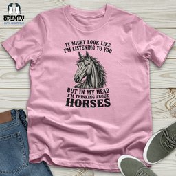 IT Might Look Like Im Listening Unisex T Shirt Gift For Animal Lover
