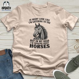 IT Might Look Like Im Listening Unisex T Shirt Gift For Animal Lover