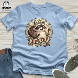 Jimothy The Raccoon Unisex T Shirt Gift For Animal Lover