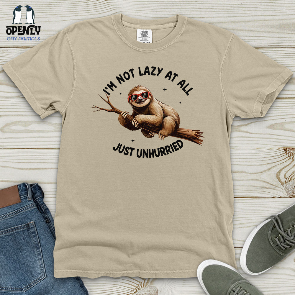 Im Not Lazy At All Heavy Cotton Comfort Colors Tee Gift For Animal Lover