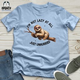 Im Not Lazy At All Unisex T Shirt Gift For Animal Lover