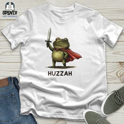 Huzzah 02 Unisex T Shirt Gift For Animal Lover