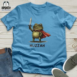 Huzzah 02 Unisex T Shirt Gift For Animal Lover