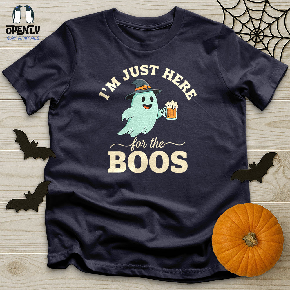 Im Just Here For The Boos Unisex T Shirt Gift For Animal Lover