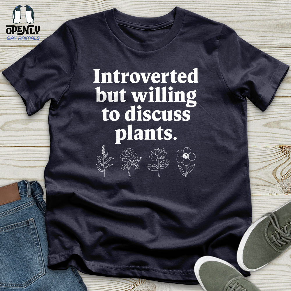 Introverted Unisex T Shirt Gift For Animal Lover