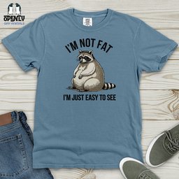 Im Not Fat Heavy Cotton Comfort Colors Tee Gift For Animal Lover